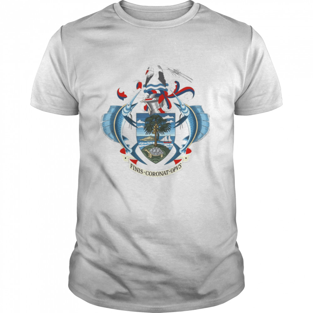 Seychelles Coat Of Arms shirt Classic Men's T-shirt