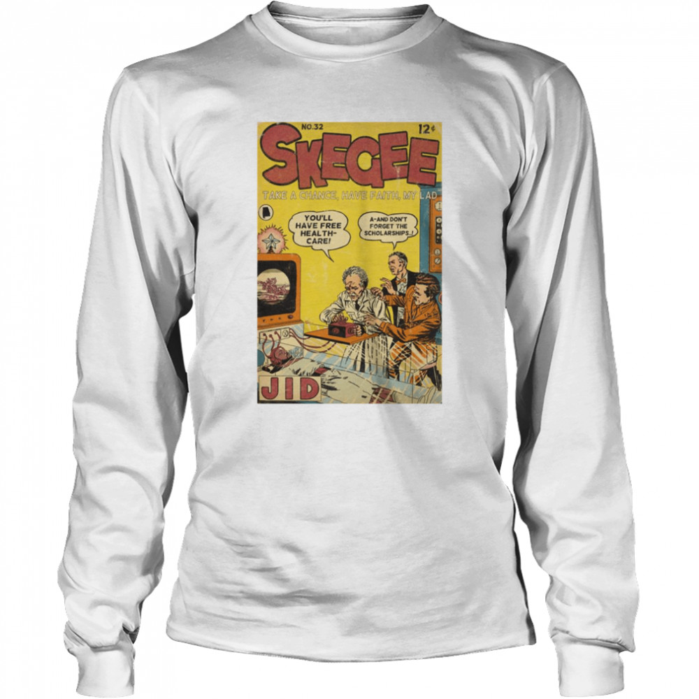 skegee comic book parody rapper jid shirt long sleeved t shirt