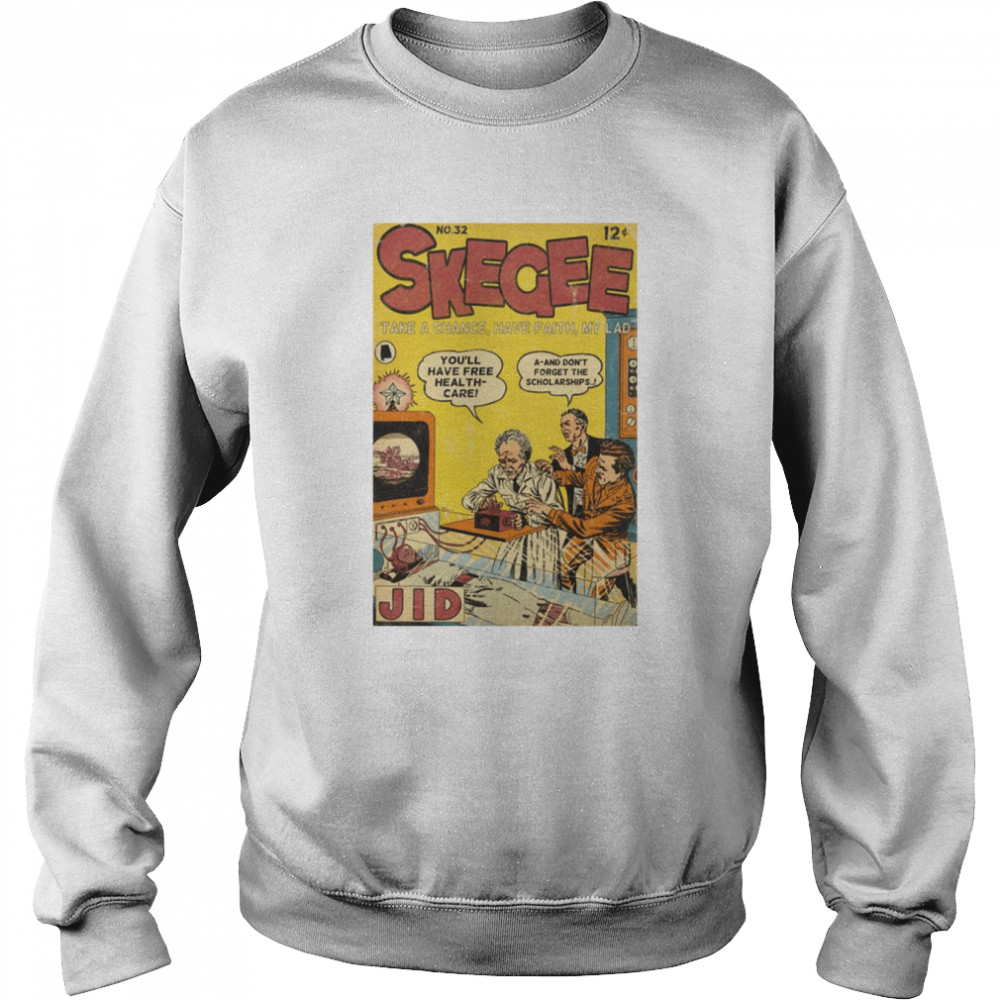 Skegee Comic Book Parody Rapper Jid shirt Unisex Sweatshirt