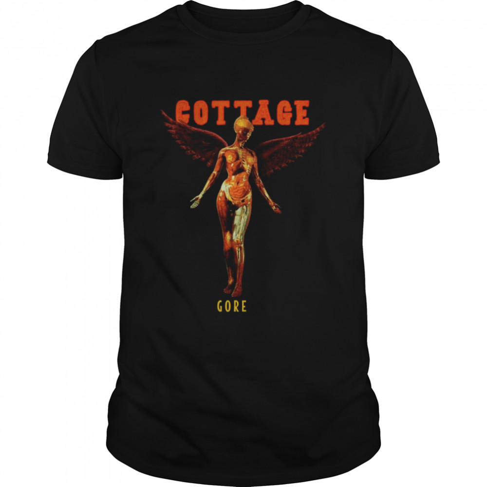 Skeleton Fairy Grunge Fairycore Aesthetic Gothic Cottagecore shirt