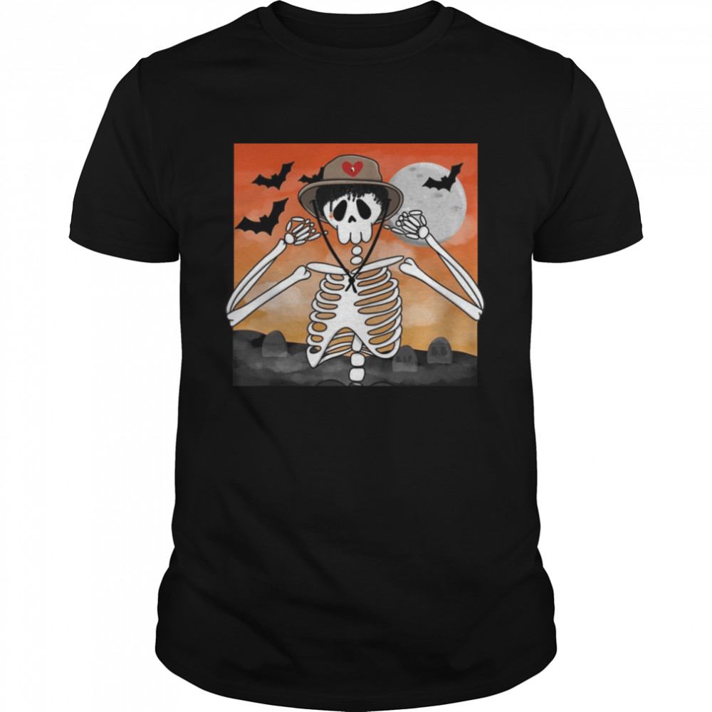 Skeleton Un Halloween Sin Ti shirt Classic Men's T-shirt