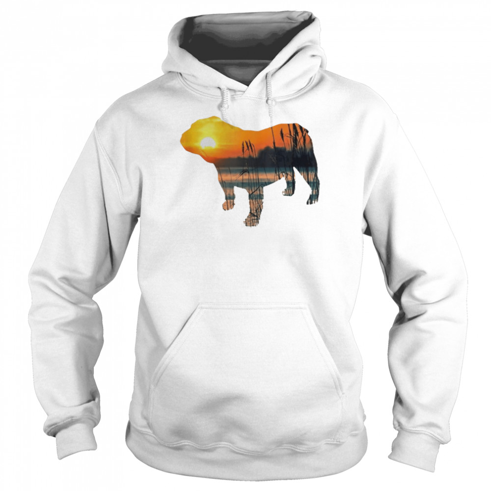 sun dog design dog lover unisex hoodie