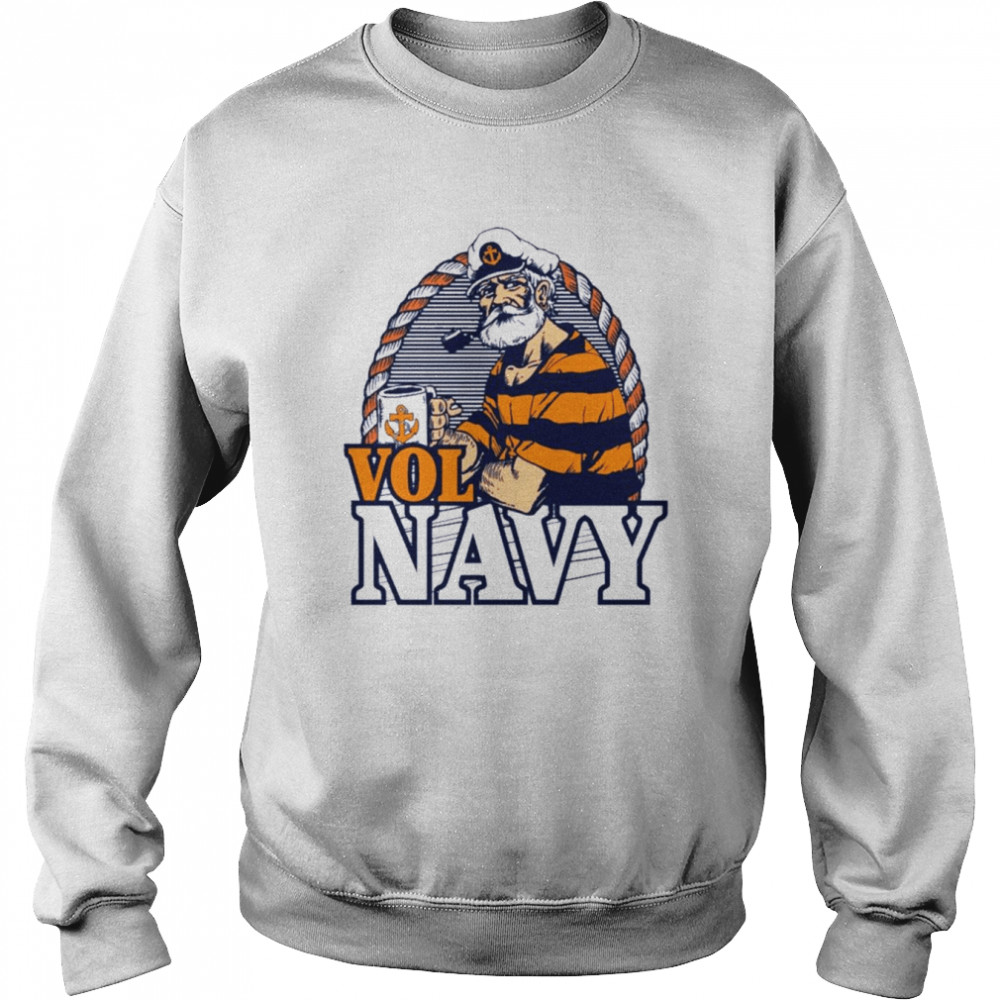 tennessee volunteers vol navy for life unisex sweatshirt