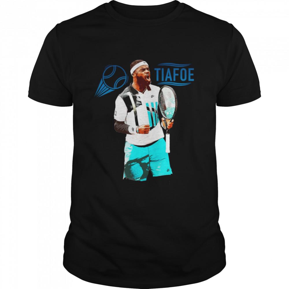 Tennis Player Frances Tiafoe shirt