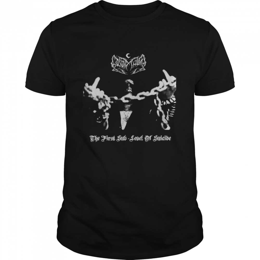 The Fisrt Sublevel Of Suicide Great Metal Solo Project Leviathan shirt