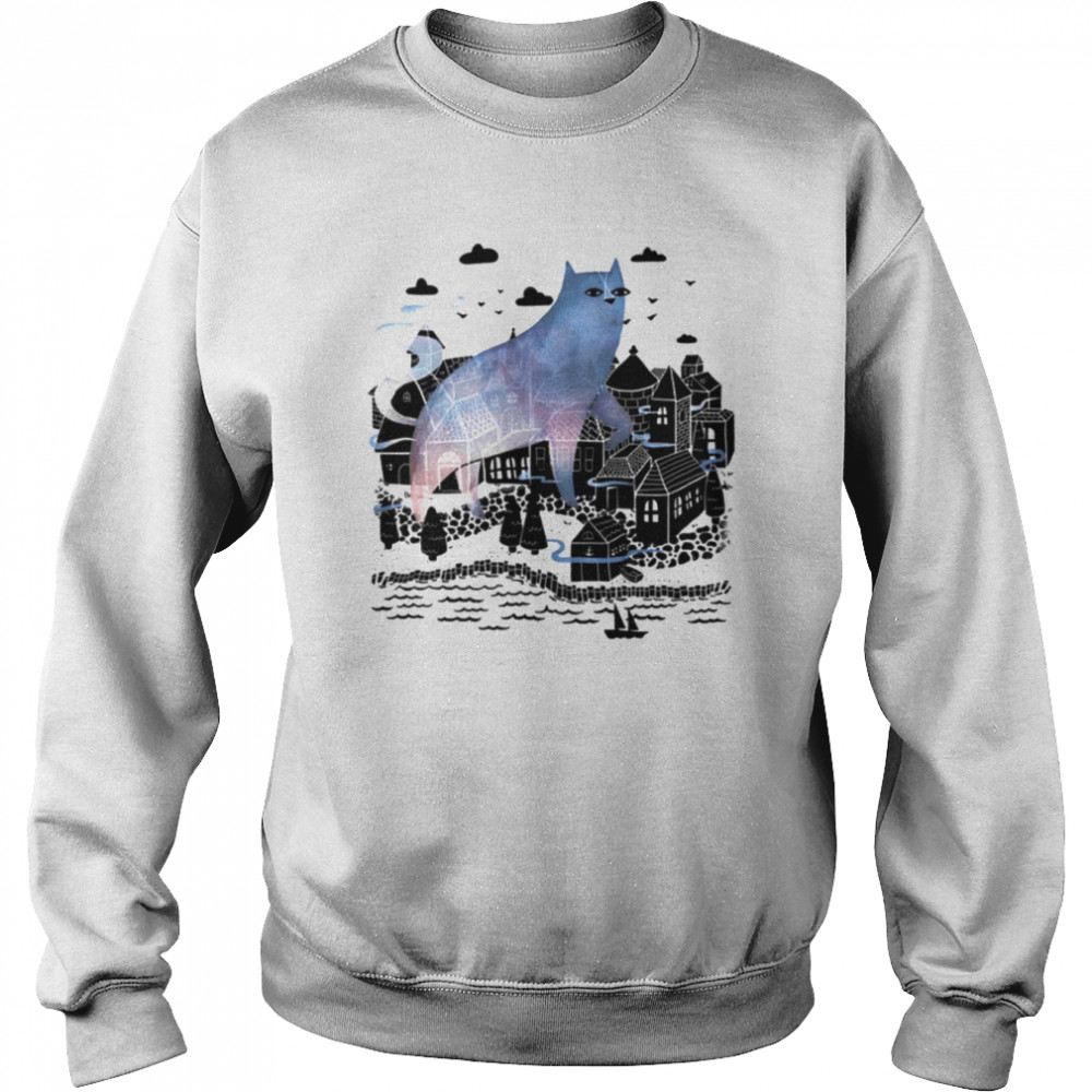 the fog cat land shirt unisex sweatshirt