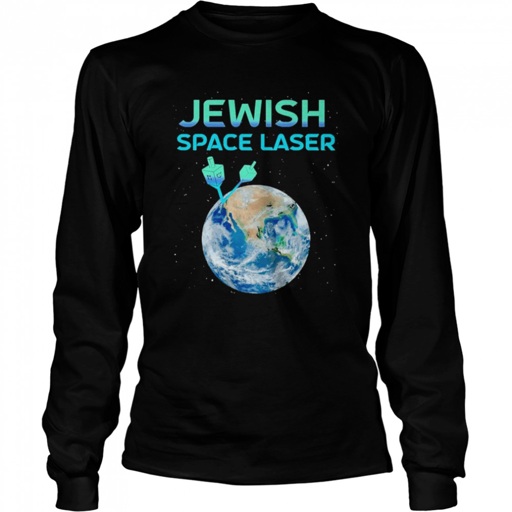 trending secret jewish space laser long sleeved t shirt