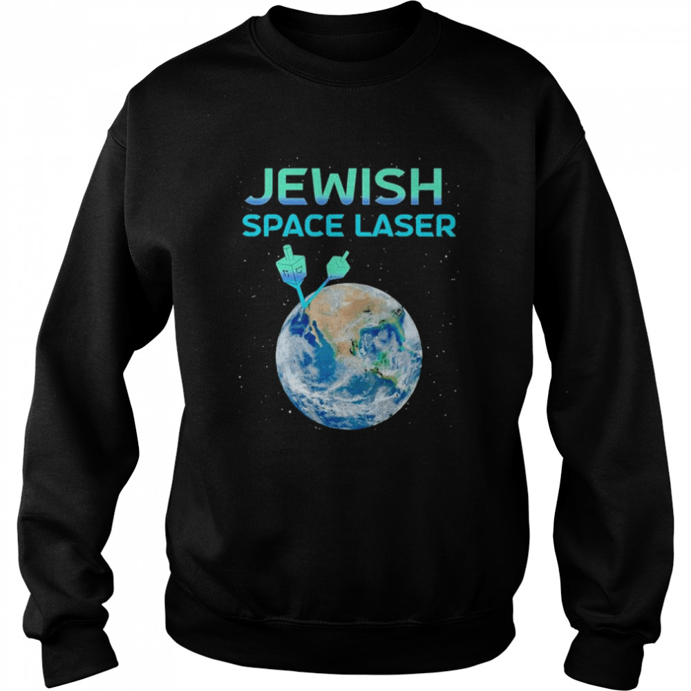 trending secret jewish space laser unisex sweatshirt
