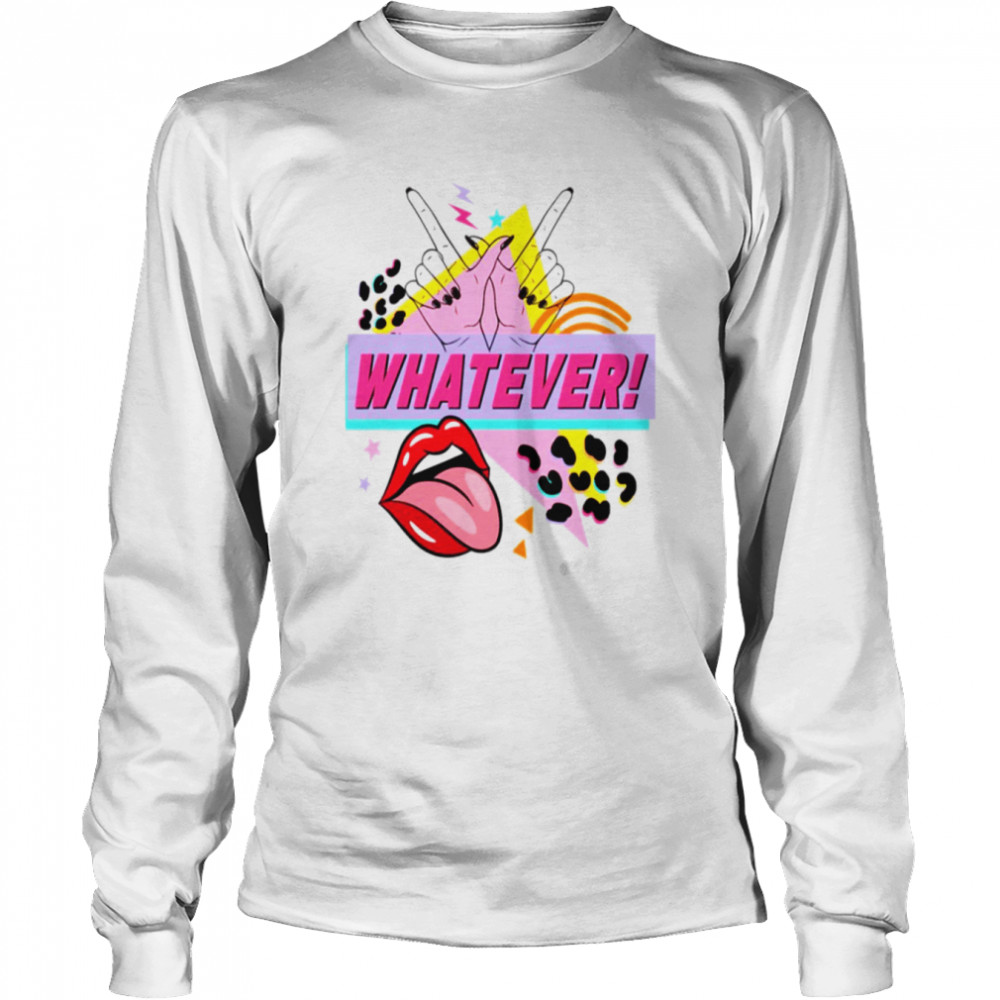 whatever funny bride bridesmaids bachelorette party matching shirt long sleeved t shirt