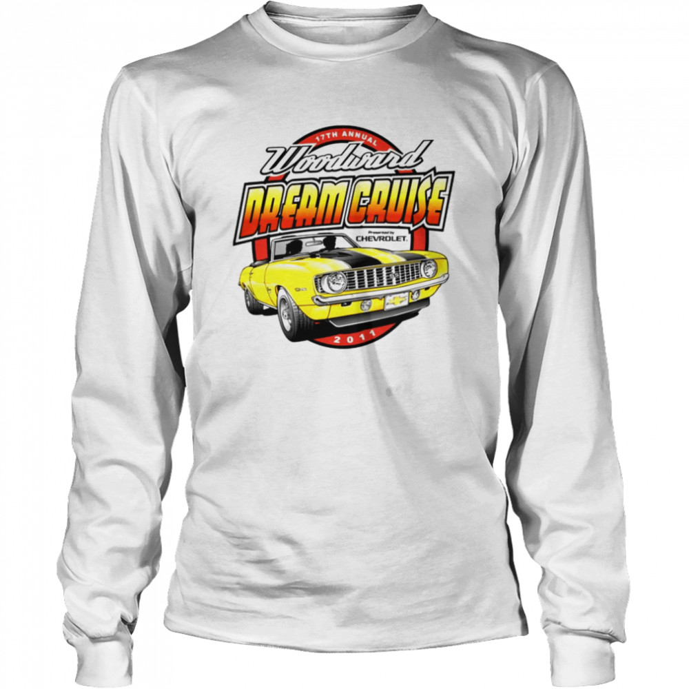 17th Annual Chevrolet The Woodward Dream Cruise shirt Long Sleeved T-shirt