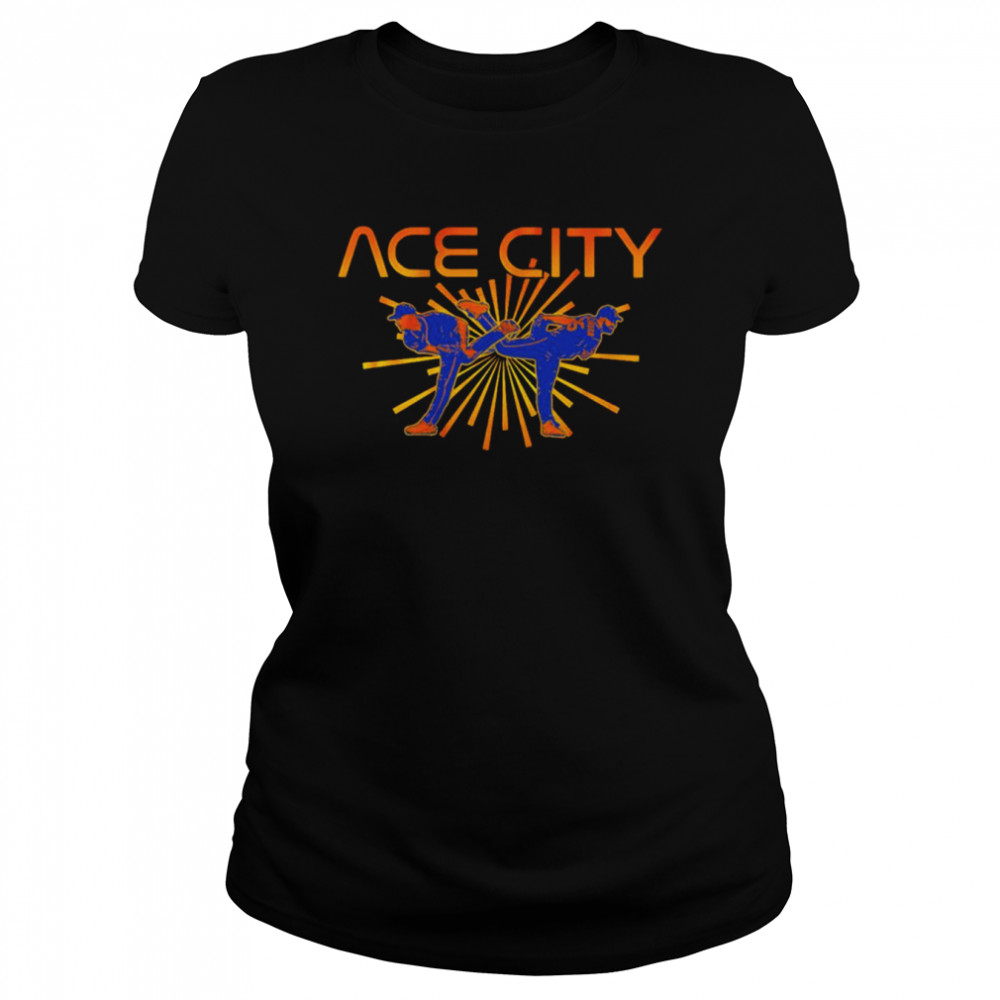 Ace City Justin Verlander Hunter Brown Houston Astros shirt Classic Women's T-shirt