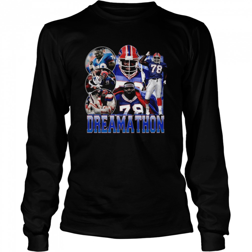 B Smith Dreamathon Buffalo Bills T  Long Sleeved T-shirt