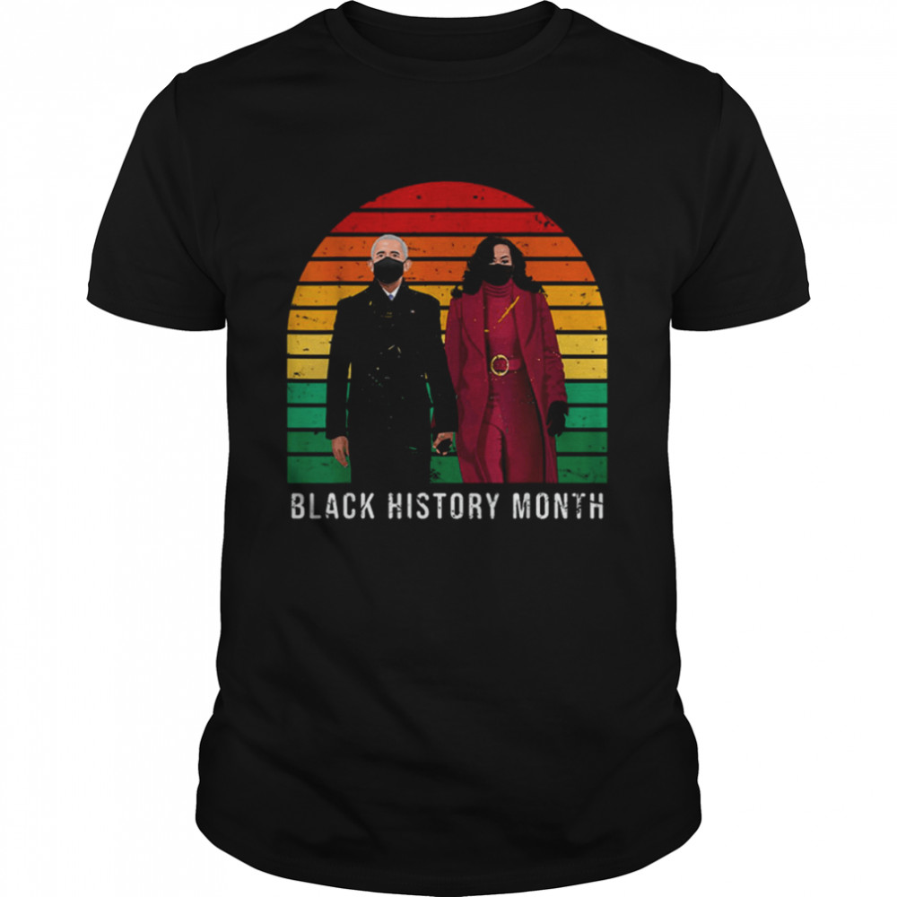 Black History Month Obamas Michelle Obama Barack Obama T Shirt