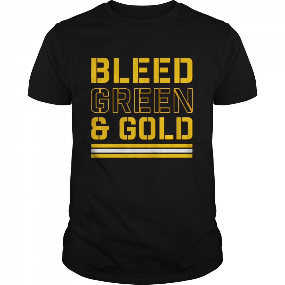 Bleed Green and Gold Green Bay Packers shirt