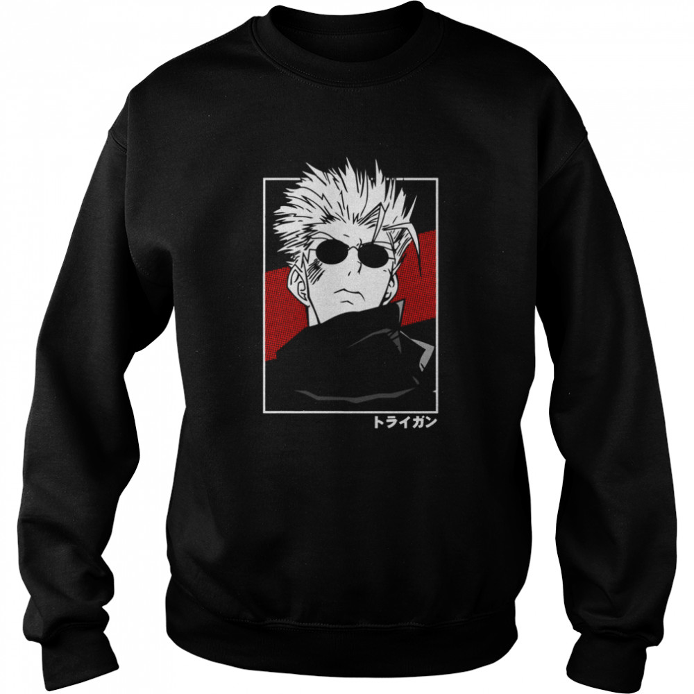 Cold Face Trigun Not Now shirt Unisex Sweatshirt