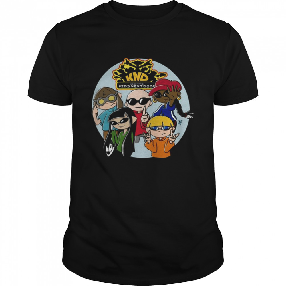 Cool Design Of Codename Kids Next Door shirt