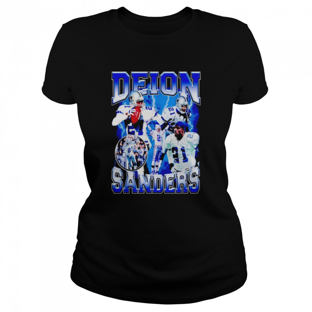 Deion Sanders Dallas Cowboys NFL Football shirt Classic Women's T-shirt