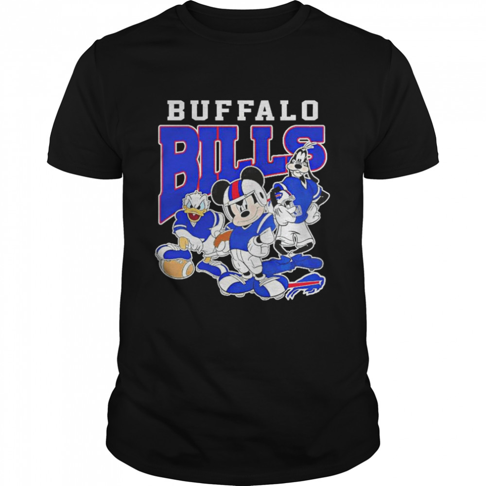 Disney Mickey Mouse And Friends Buffalo Bills T  Classic Men's T-shirt