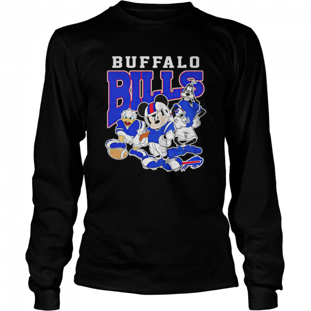 disney mickey mouse and friends buffalo bills t long sleeved t shirt