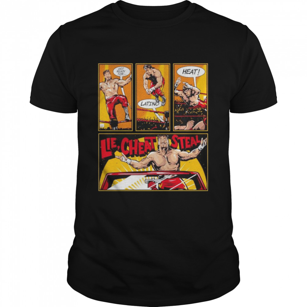 Eddie Guerrero Comic Lie Cheat Steal shirt Classic Men's T-shirt