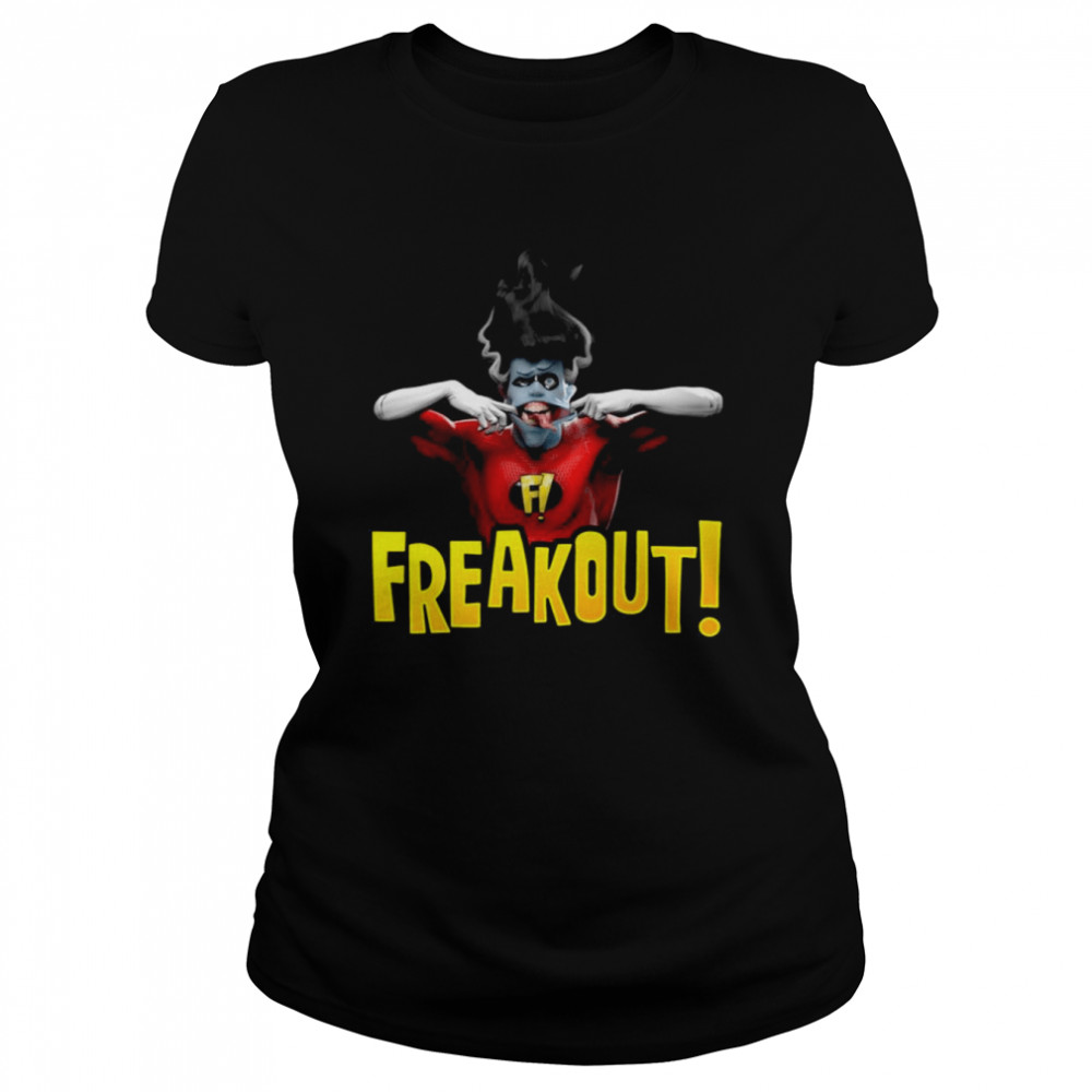 Freakout Funny Art Freakazoid shirt Classic Women's T-shirt