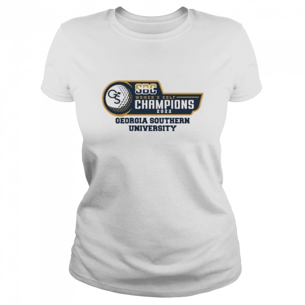 Georgia Southern Women’s Golf 2022 Sun Belt Champs Classic Women's T-shirt