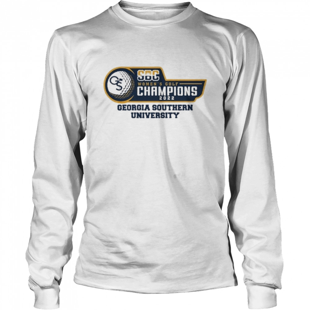 Georgia Southern Women’s Golf 2022 Sun Belt Champs Long Sleeved T-shirt