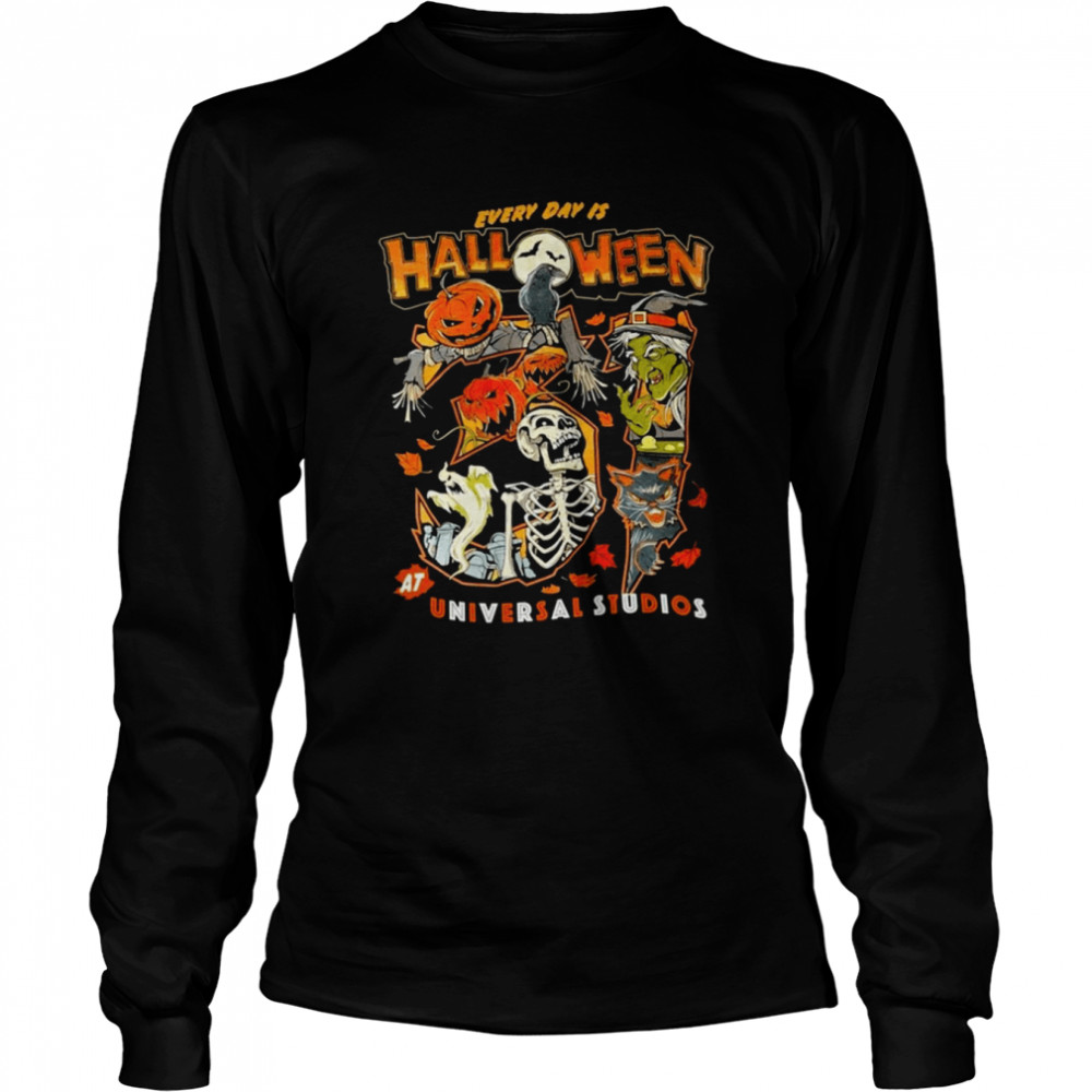 halloween horror nights s everyday is halloween at universal studios shirt long sleeved t shirt
