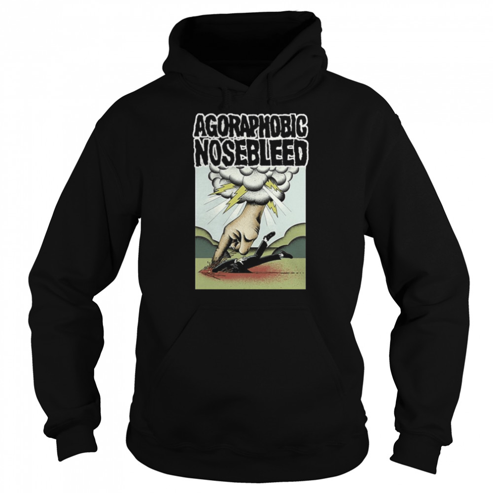 Iconic Design Rock Band Agoraphobic Nosebleed shirt Unisex Hoodie