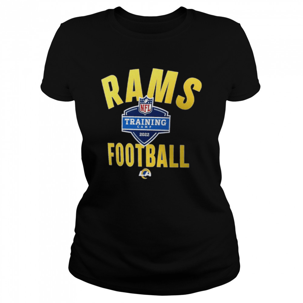 los angeles rams 2022 training camp athletic t classic womens t shirt