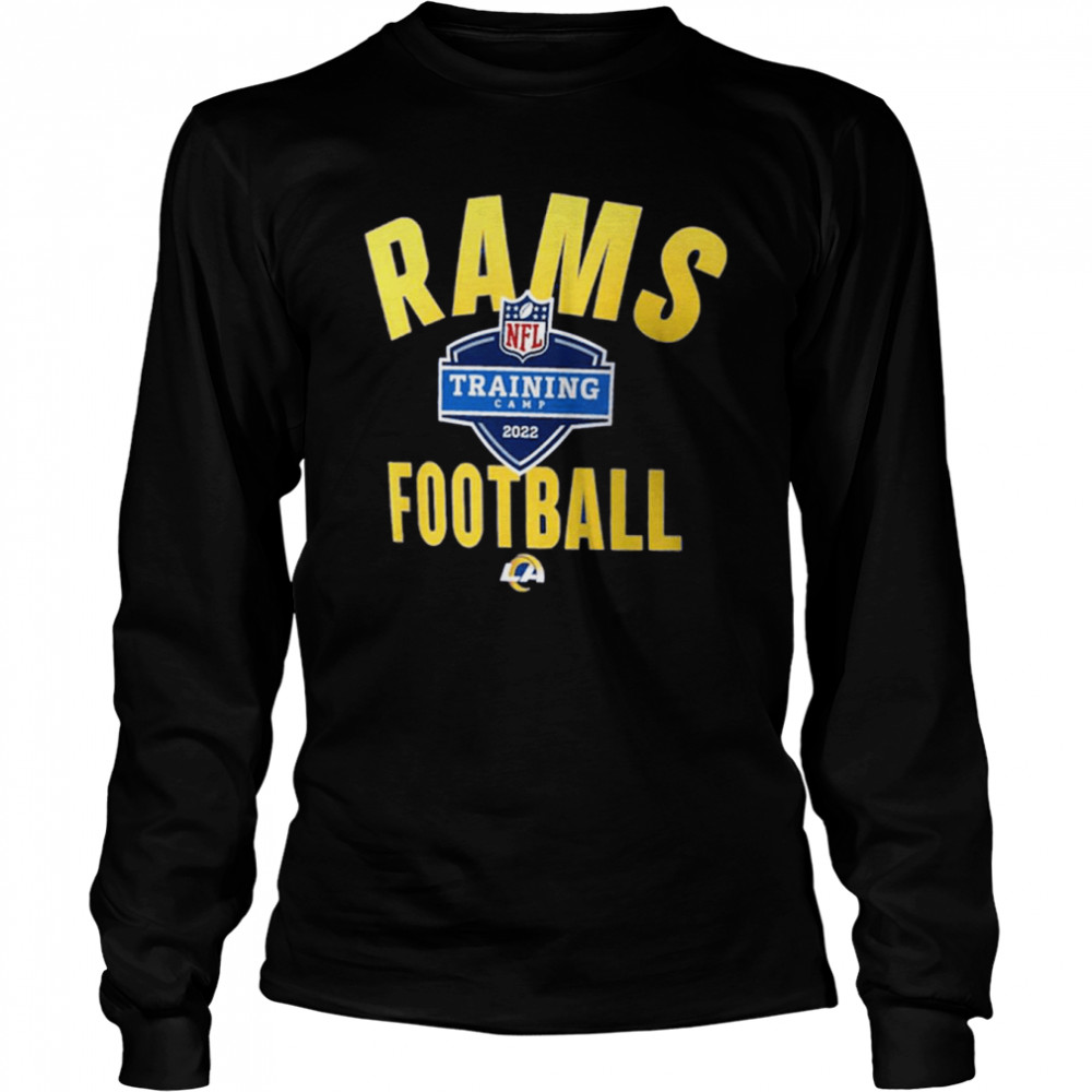 los angeles rams 2022 training camp athletic t long sleeved t shirt