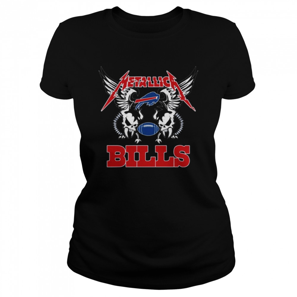 Metallica Buffalo Bills T s Classic Women's T-shirt