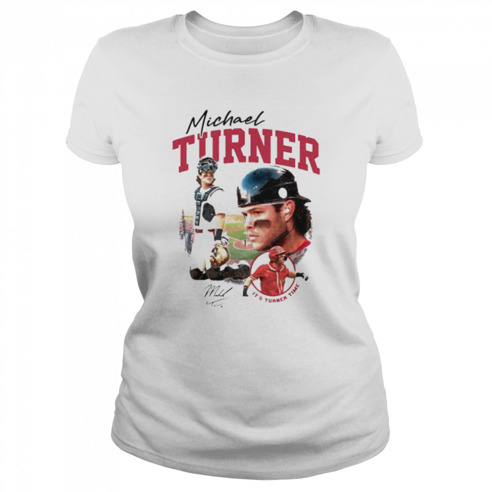 Michael Turner It’s Turner Time Arkansas Razorbacks shirt Classic Women's T-shirt
