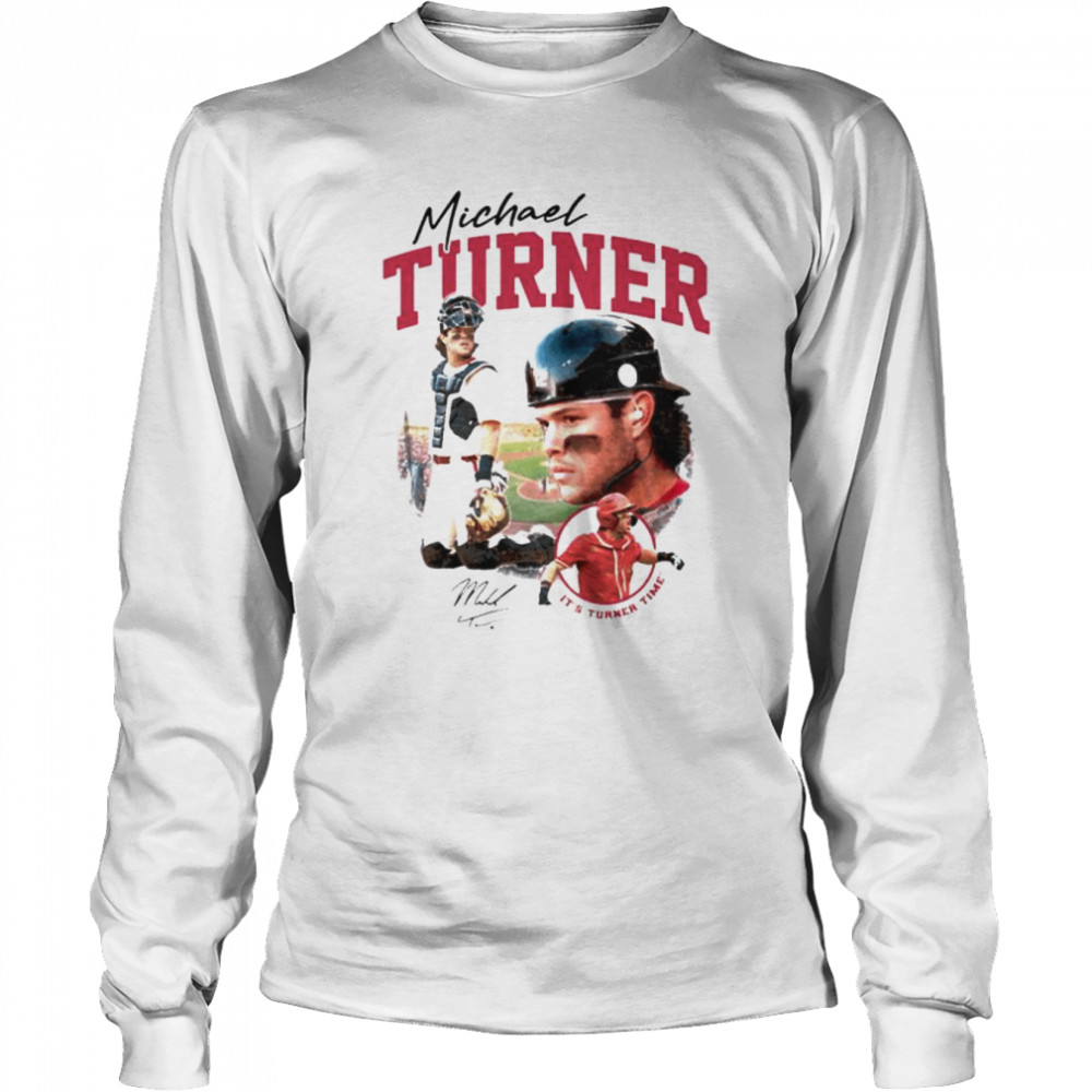 Michael Turner It’s Turner Time Arkansas Razorbacks shirt Long Sleeved T-shirt