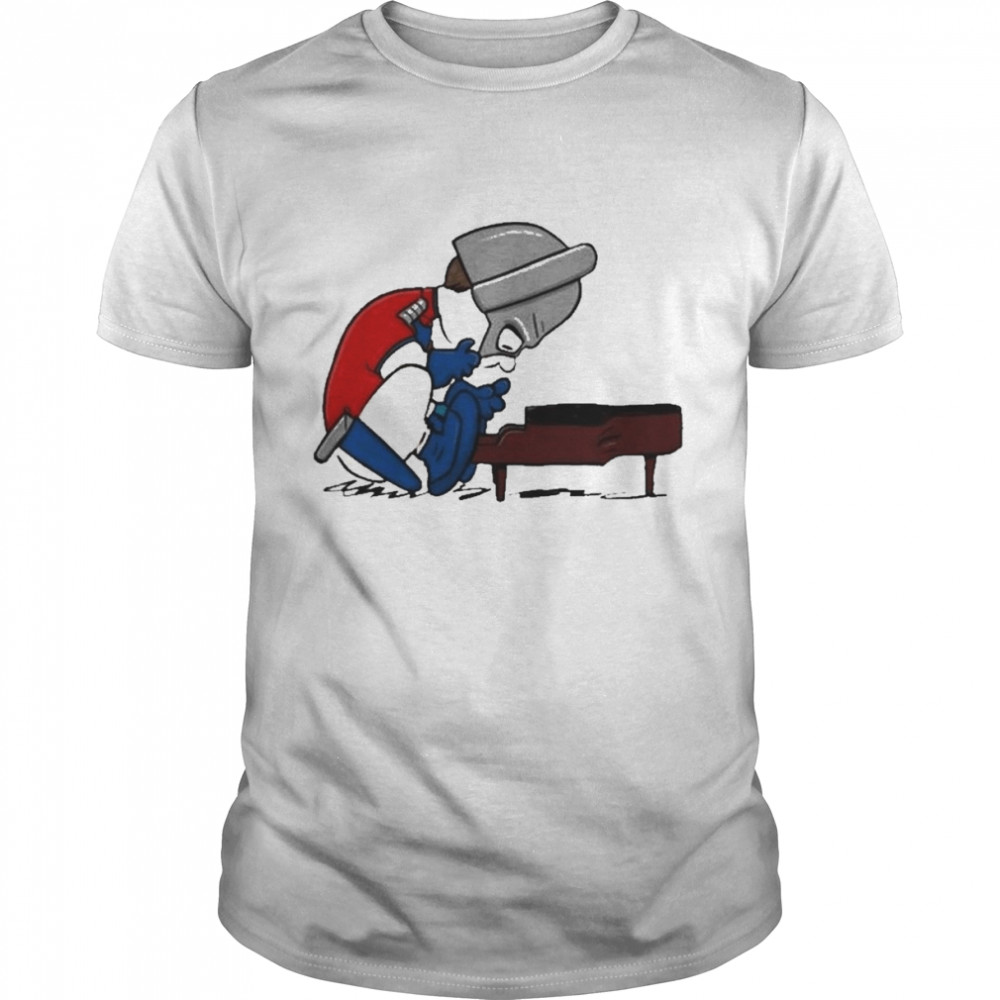 Peacemaker Plays Piano Peacemaker Schroeder Peanuts Insprired Shirt