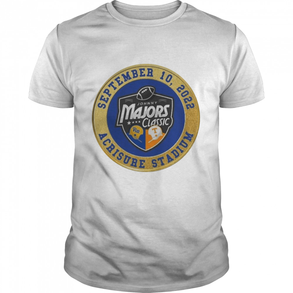 Pitt Panthers vs Tennessee Volunteers Johnny Majors Classic 2022 Acrisure Stadium shirt
