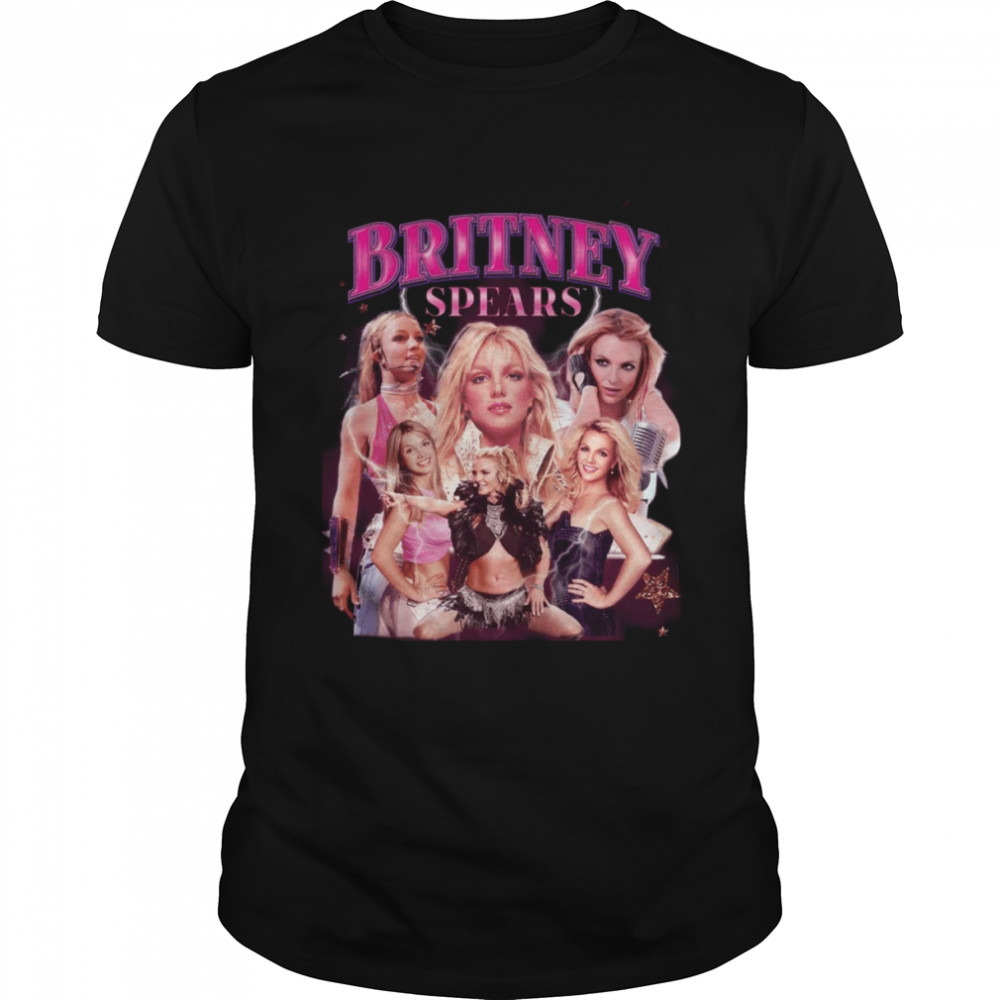 Pop Music Britney Spears Now Watch Me Vintage Bootleg shirt Classic Men's T-shirt