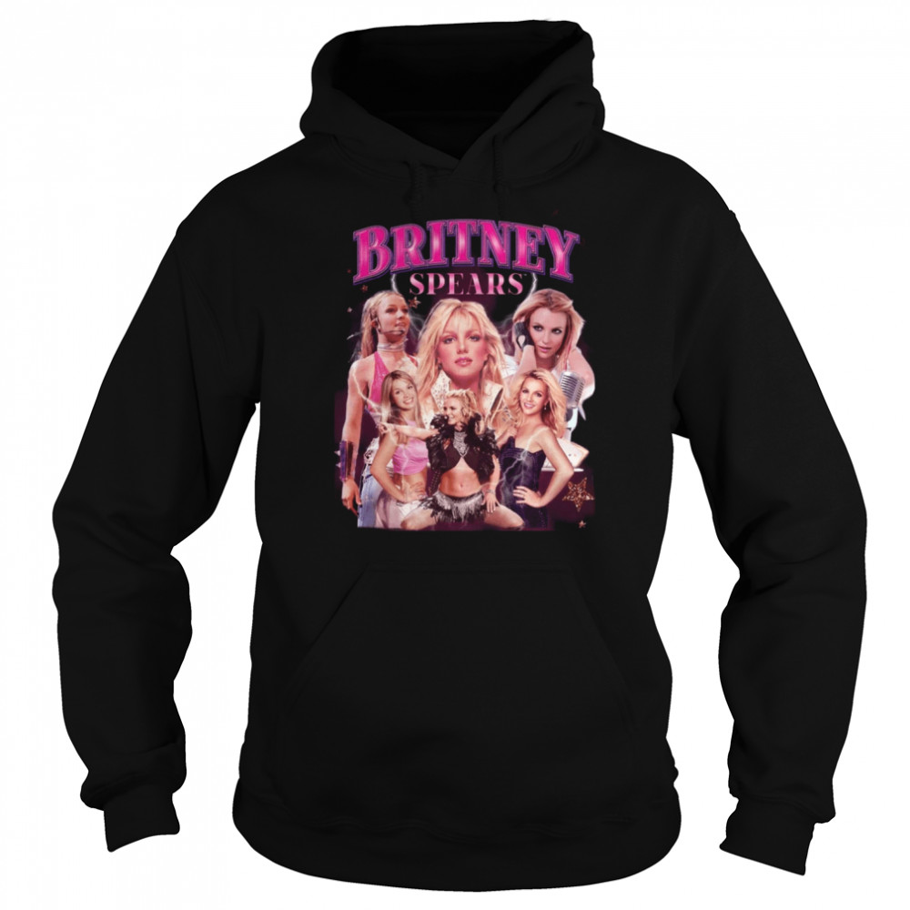 Pop Music Britney Spears Now Watch Me Vintage Bootleg shirt Unisex Hoodie