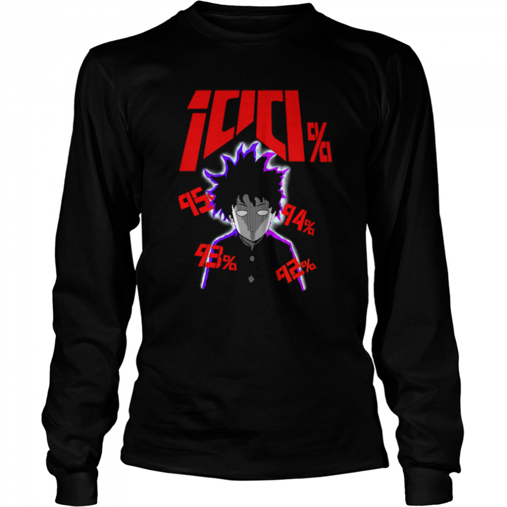 Reigen 100 Mob Psycho Anime T  Long Sleeved T-shirt