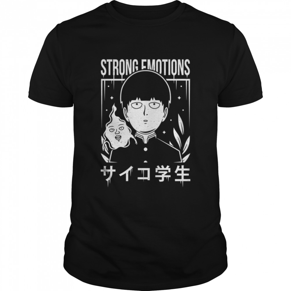 Reigen Mob Psycho Shigeo Kageyama MP100 Strong Emotions T  Classic Men's T-shirt