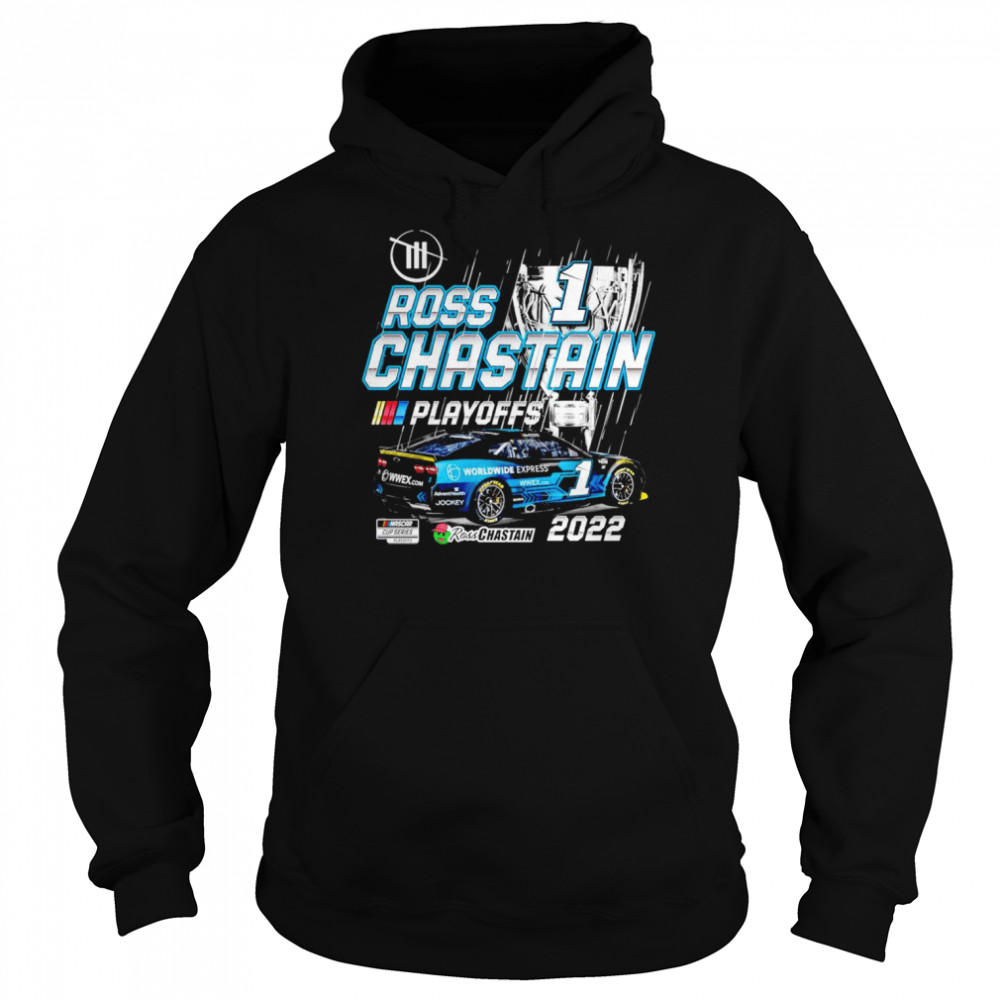 Ross Chastain 2022 NASCAR Cup Series Playoffs T-shirt Unisex Hoodie