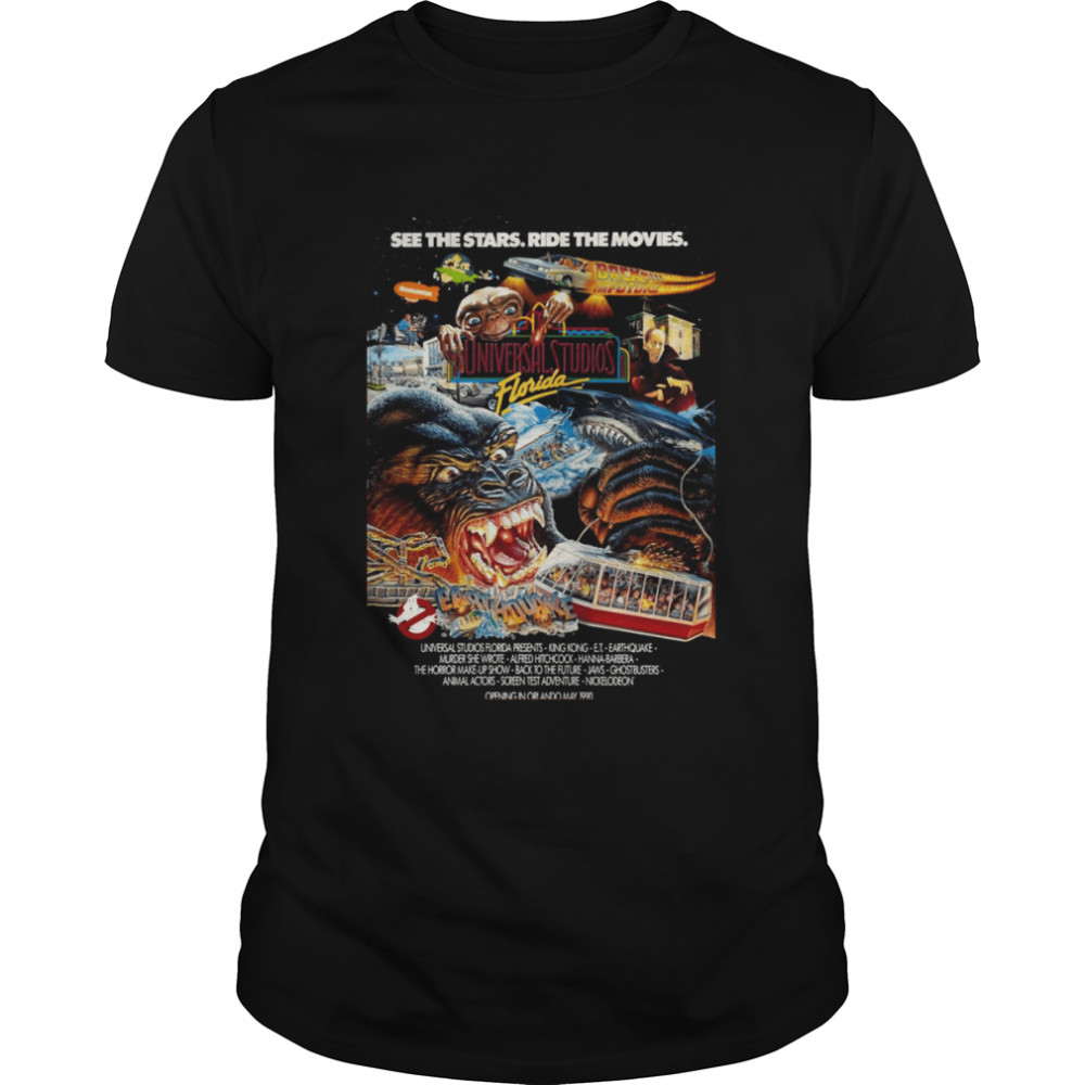 See The Stars Ride The Movies Vintage Movie shirt Classic Men's T-shirt