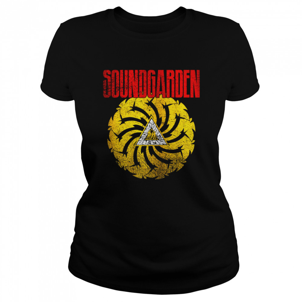 Soundgarden Badmotorfinger 1991 Soundgarden Vintage Rock Music shirt Classic Women's T-shirt