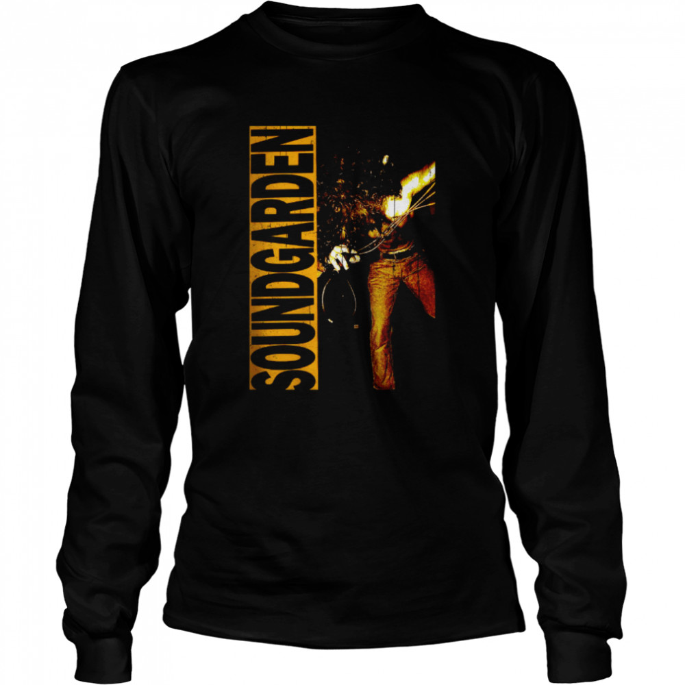 Soundgarden Louder Than Love Vintage Soundgarden Vintage Rock Music shirt Long Sleeved T-shirt