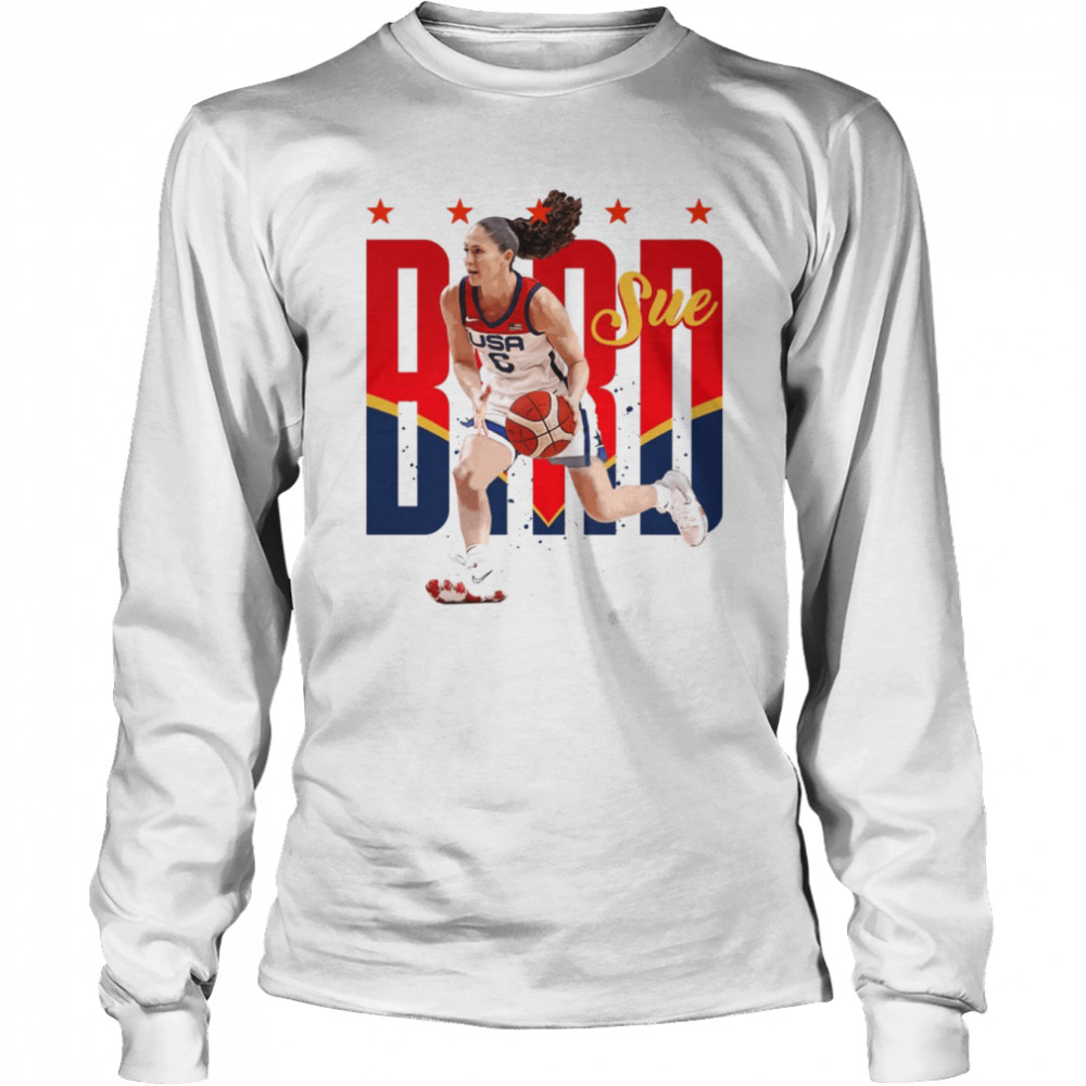 Sue Bird USA All Star NBA T Long Sleeved T-shirt