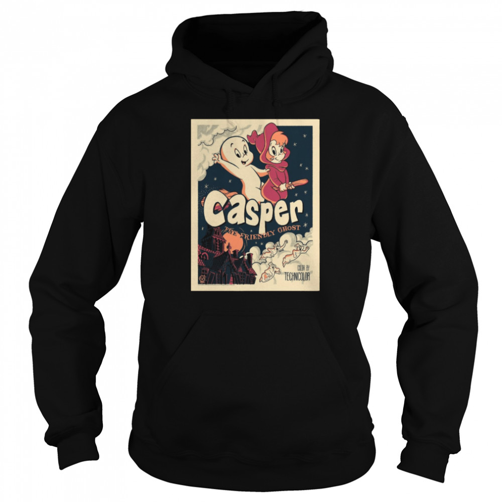 the ghost casper cute boy vintage shirt unisex hoodie