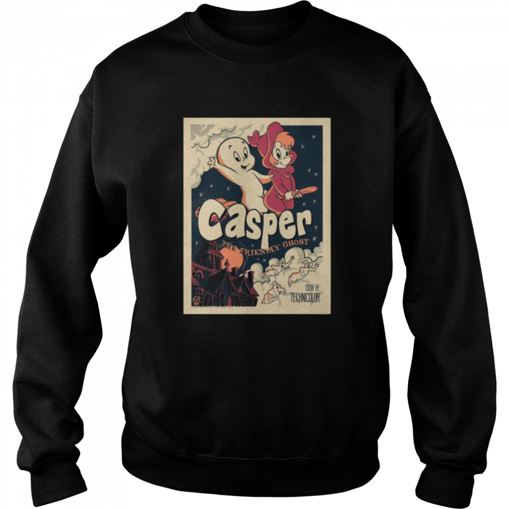the ghost casper cute boy vintage shirt unisex sweatshirt