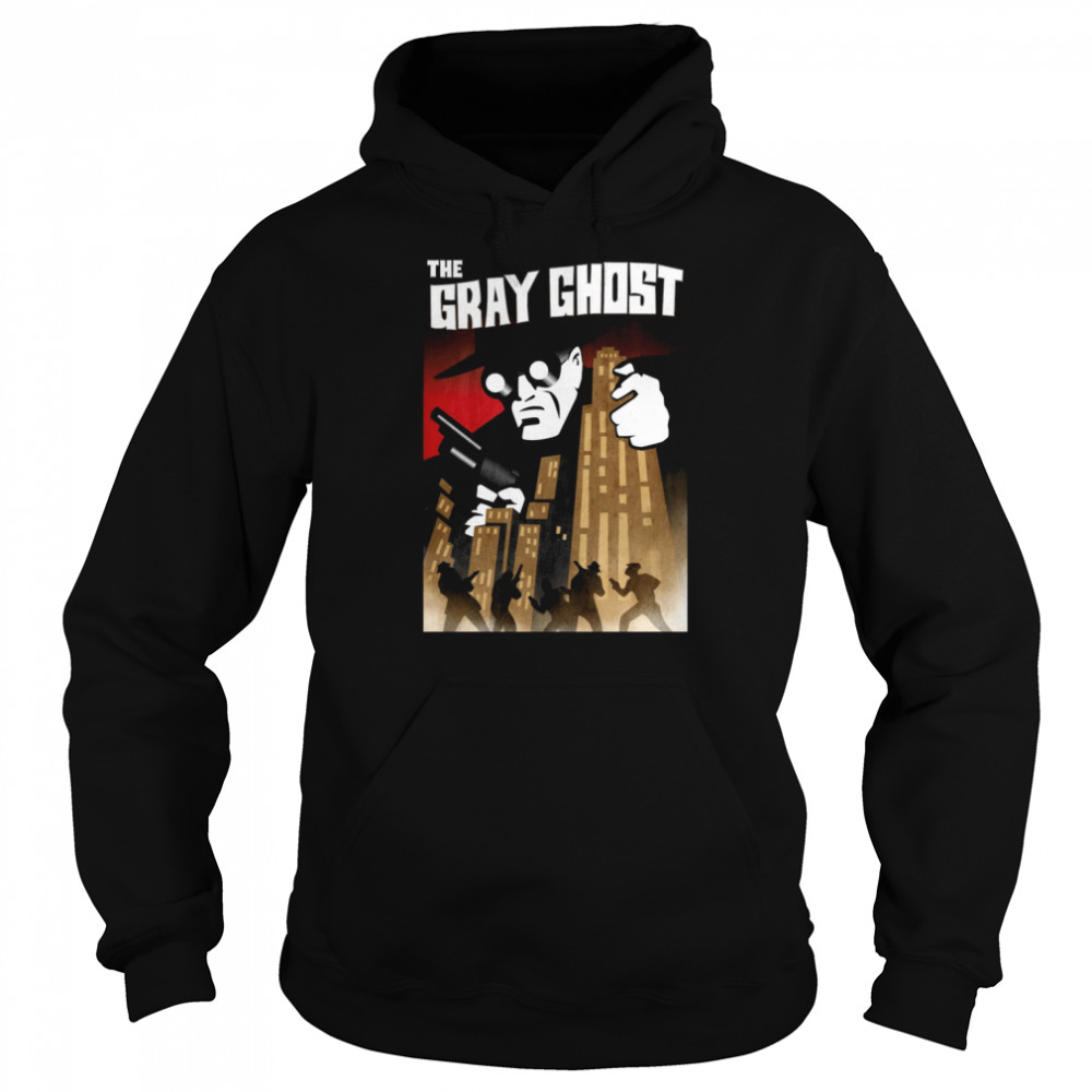 the gray ghost shirt unisex hoodie
