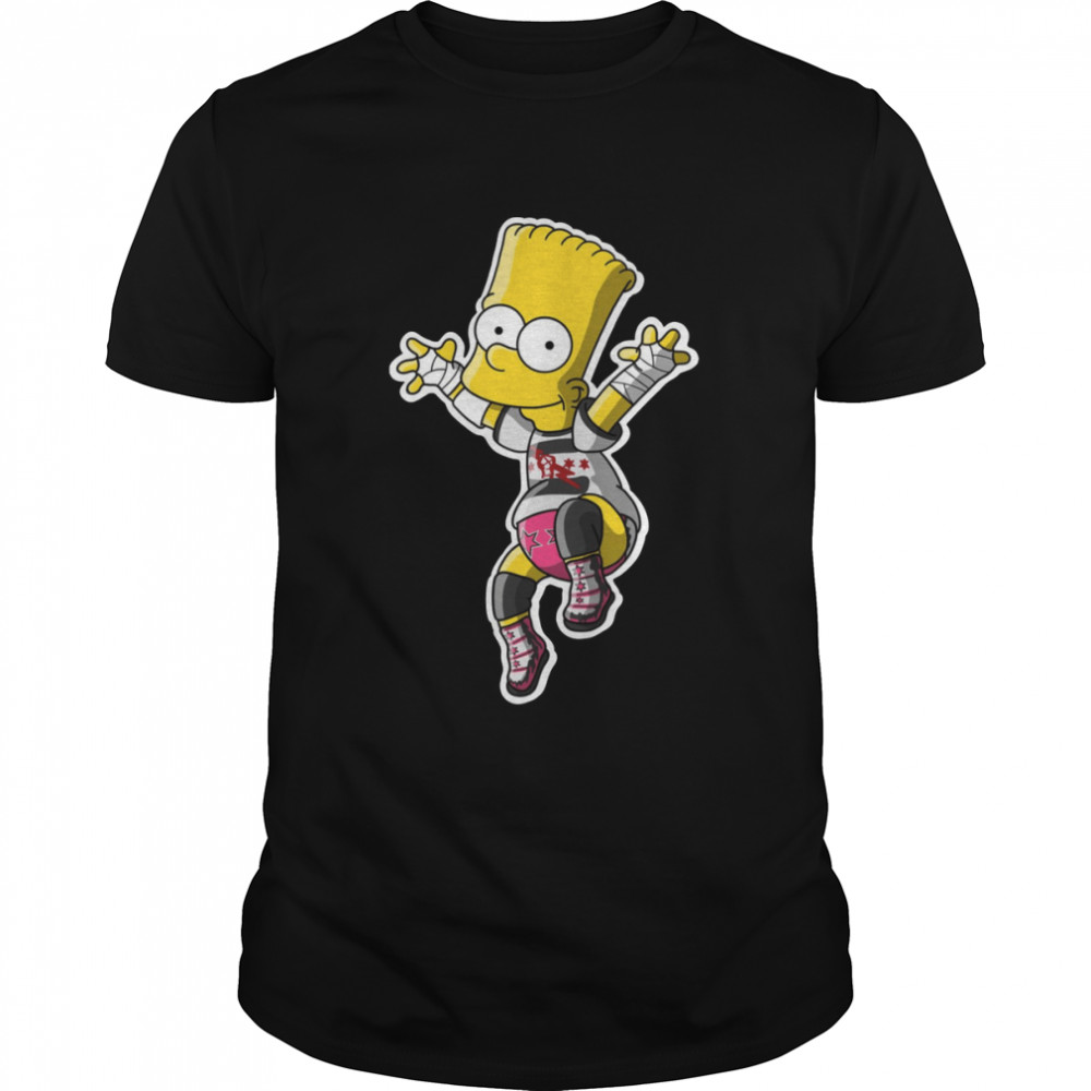 The Simpsons Cm Punk Bart shirt Classic Men's T-shirt