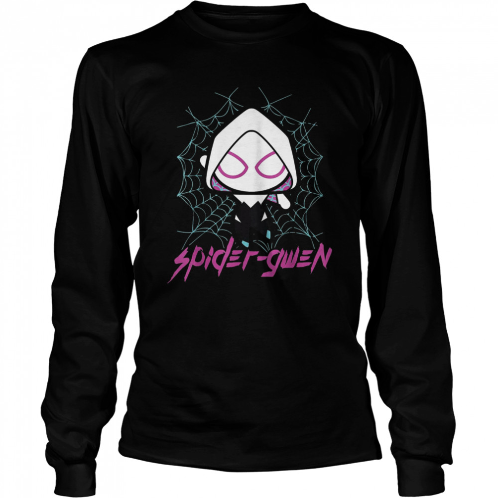 The Spider Verse Gwen Stacy Hearts Home Coming Marvel Avengers Marvel shirt Long Sleeved T-shirt